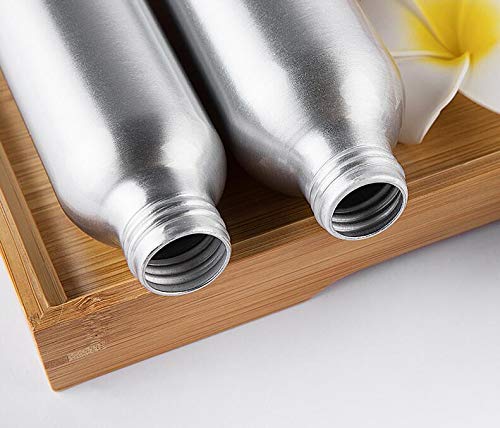 3 Pcs Aluminum Fine Mist Spray Bottle With Black Pump Sprayer Empty Sample Atomizer Containers For Essential Oils Perfume Aromat